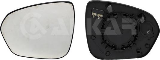 Alkar 6431195 - Mirror Glass, outside mirror onlydrive.pro