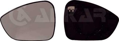 Alkar 6431863 - Mirror Glass, outside mirror onlydrive.pro