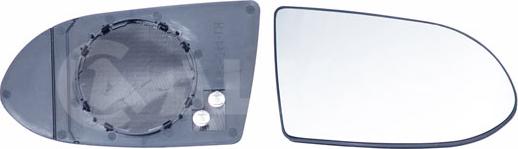 Alkar 6432440 - Mirror Glass, outside mirror onlydrive.pro