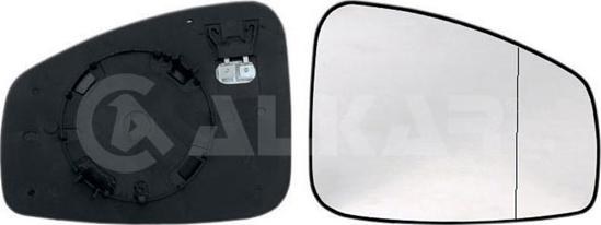 Alkar 6432232 - Mirror Glass, outside mirror onlydrive.pro