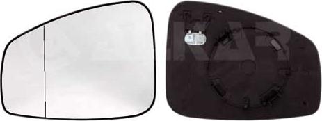 Alkar 6471232 - Mirror Glass, outside mirror onlydrive.pro