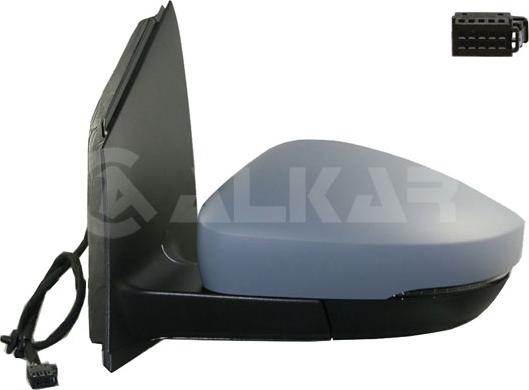 Alkar 6135123 - Outside Mirror onlydrive.pro