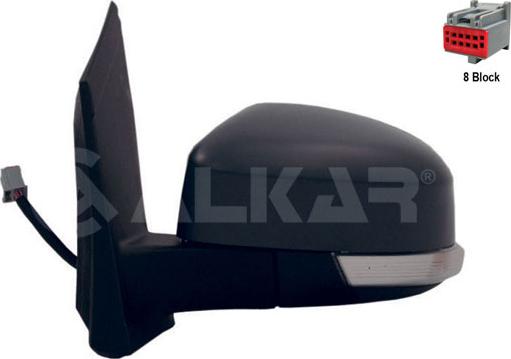 Alkar 6125401 - Ārējais atpakaļskata spogulis onlydrive.pro