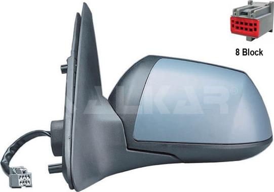 Alkar 6125377 - Outside Mirror onlydrive.pro