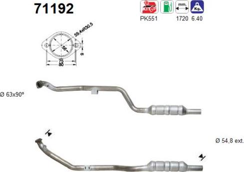 AS 71192 - Katalysaattori onlydrive.pro