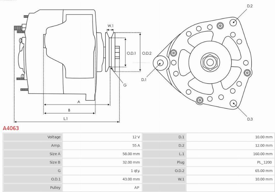 AS-PL A4063 - Генератор onlydrive.pro