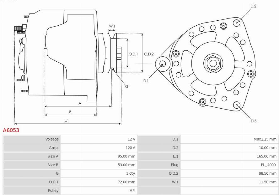 AS-PL A6053 - Laturi onlydrive.pro