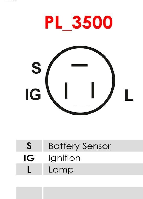 AS-PL ARE6084 - Voltage regulator, alternator onlydrive.pro