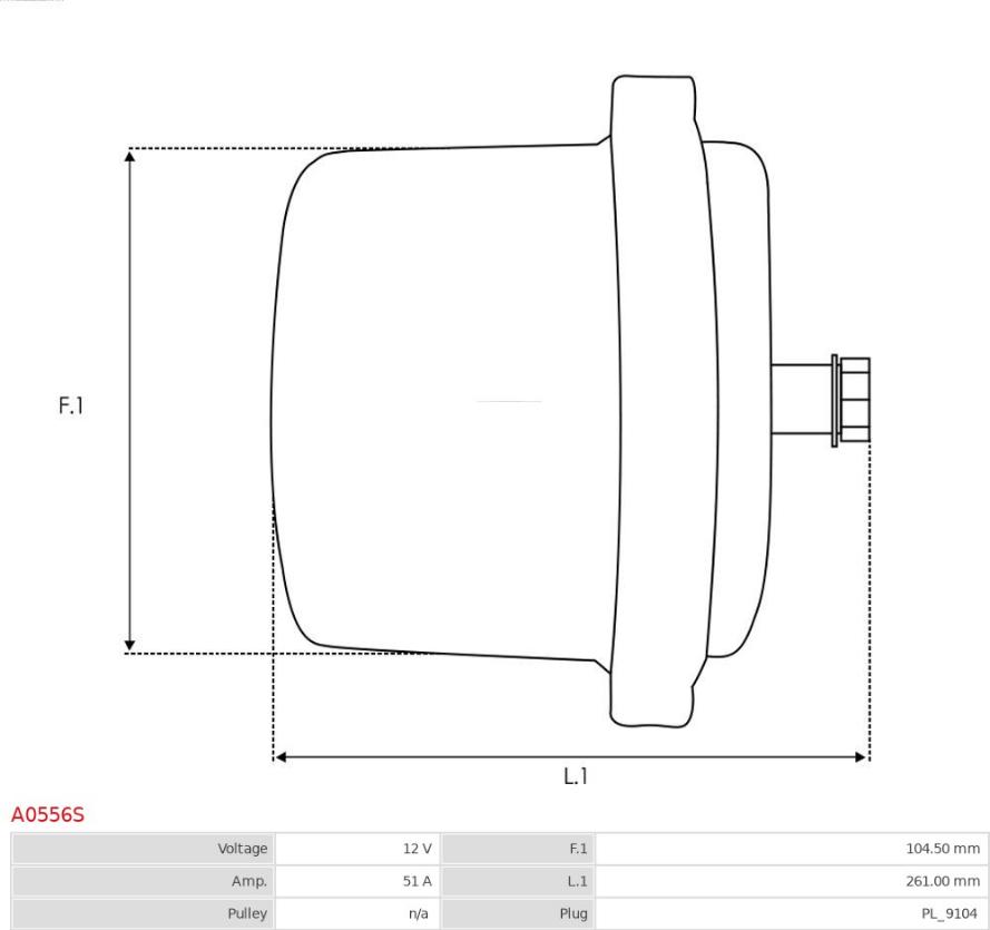 AS-PL A0556S - Generaator onlydrive.pro