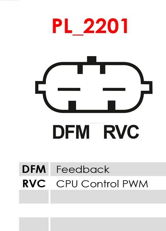 AS-PL ARE0160 - Voltage regulator, alternator onlydrive.pro