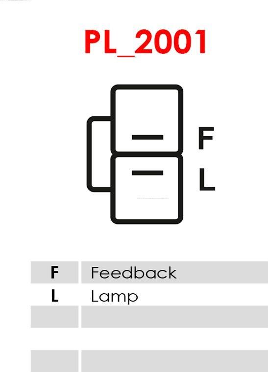 AS-PL ARE2032 - Voltage regulator, alternator onlydrive.pro