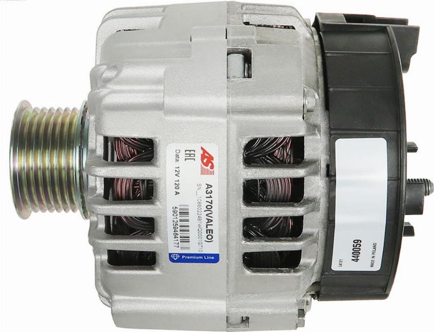 AS-PL A3170(VALEO) - Alternator onlydrive.pro