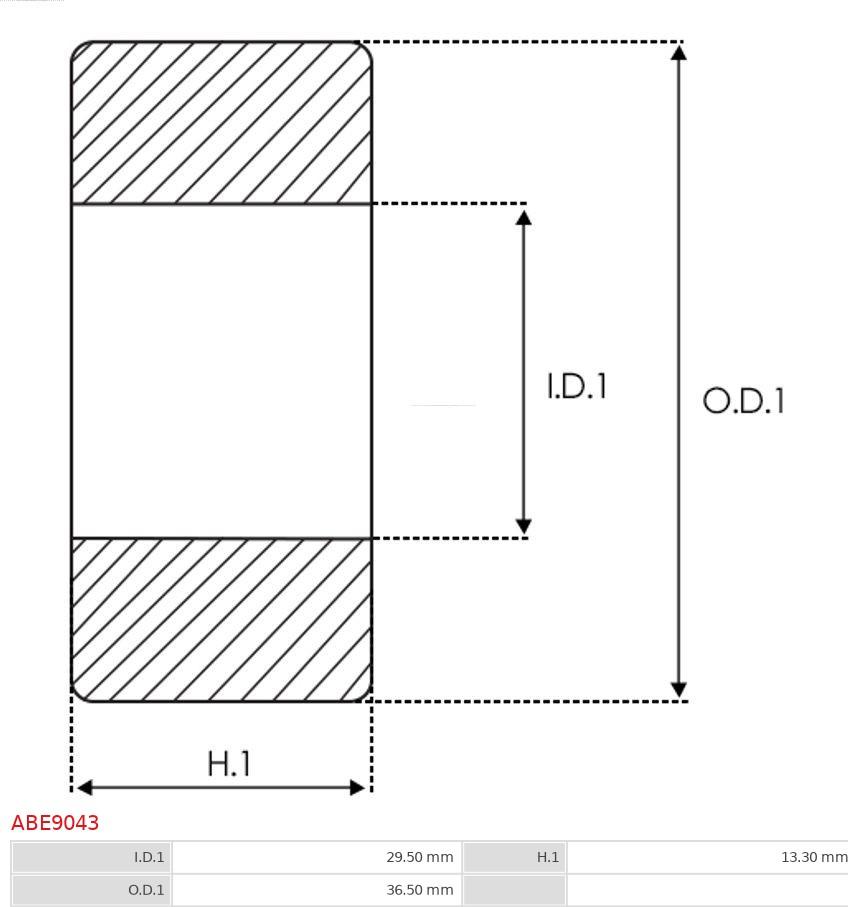 AS-PL ABE9043 - Bearing onlydrive.pro