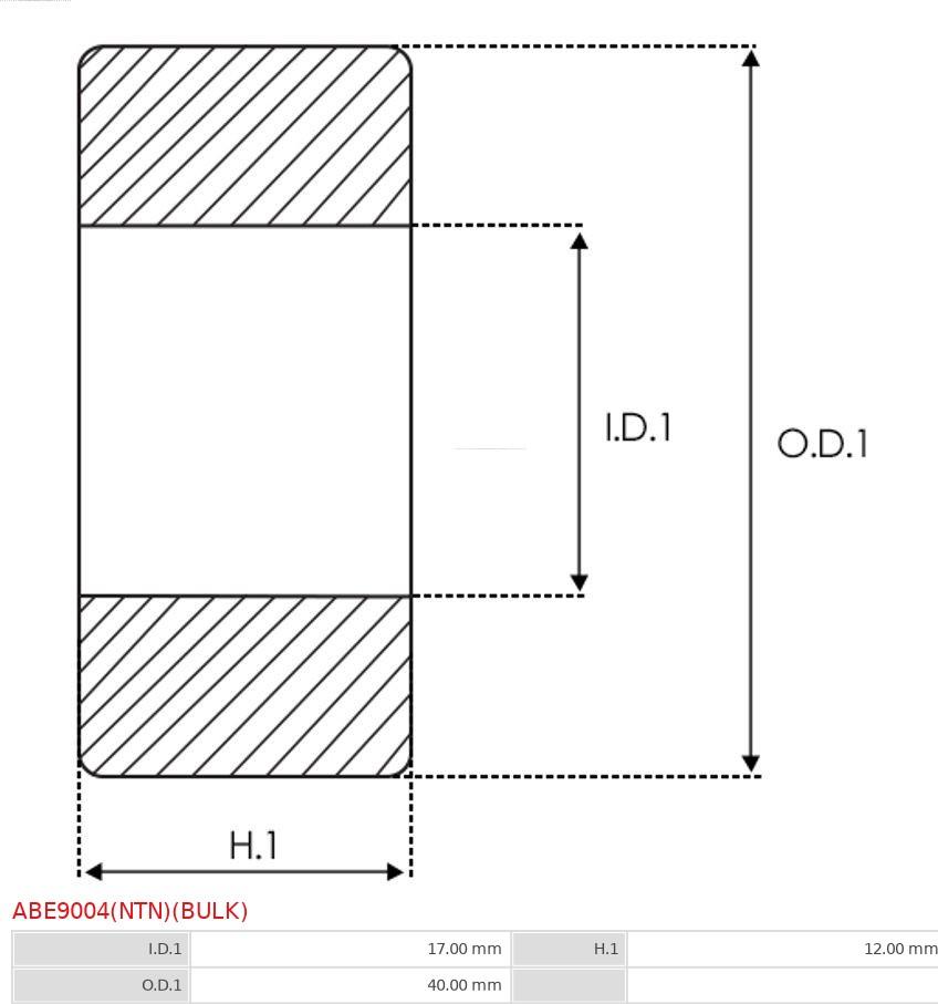 AS-PL ABE9004(NTN)(BULK) - Guolis onlydrive.pro