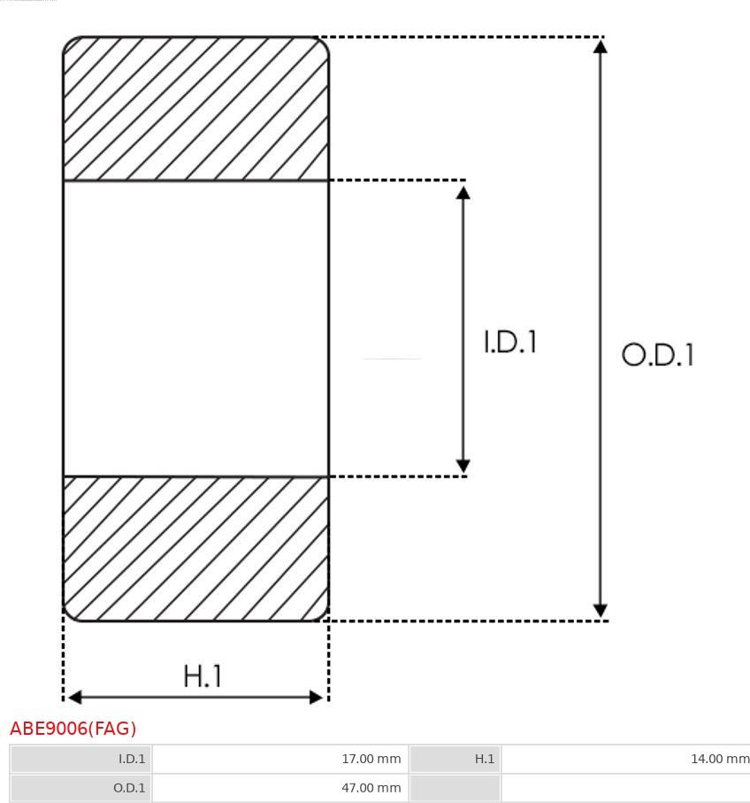 AS-PL ABE9006(FAG) - Подшипник onlydrive.pro