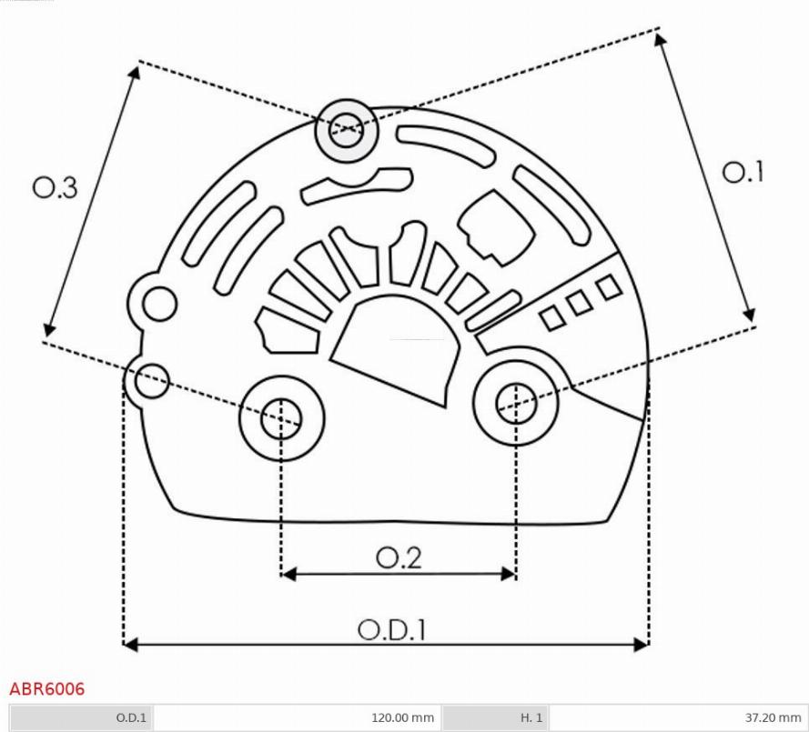 AS-PL ABR6006 - Protective Cap, alternator onlydrive.pro