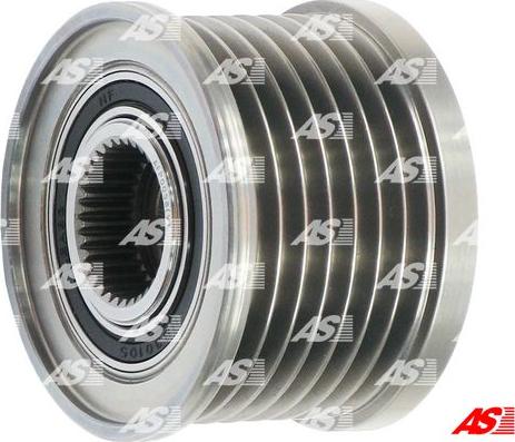 AS-PL AFP0058(V) - Pulley, alternator, freewheel clutch onlydrive.pro