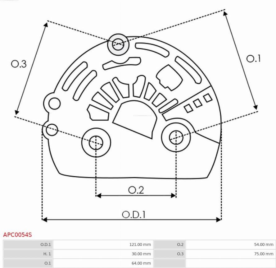 AS-PL APC0054S - Protective Cap, alternator onlydrive.pro