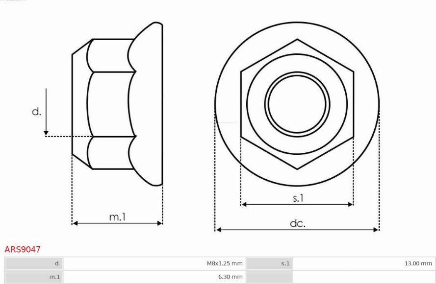 AS-PL ARS9047 - Repair Kit, alternator onlydrive.pro