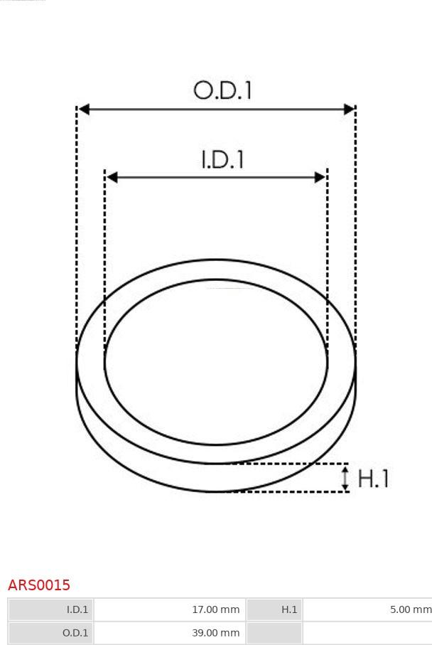 AS-PL ARS0015 - Remondikomplekt,generaator onlydrive.pro