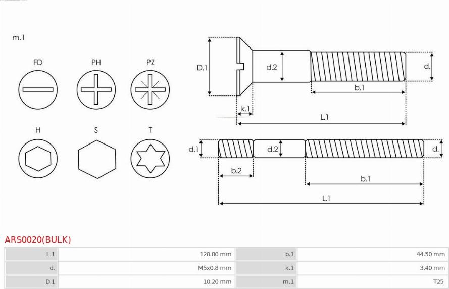 AS-PL ARS0020(BULK) - Repair Kit, alternator onlydrive.pro