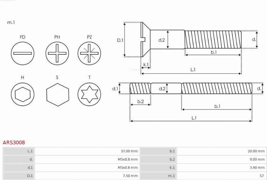 AS-PL ARS3008 - Repair Kit, alternator onlydrive.pro