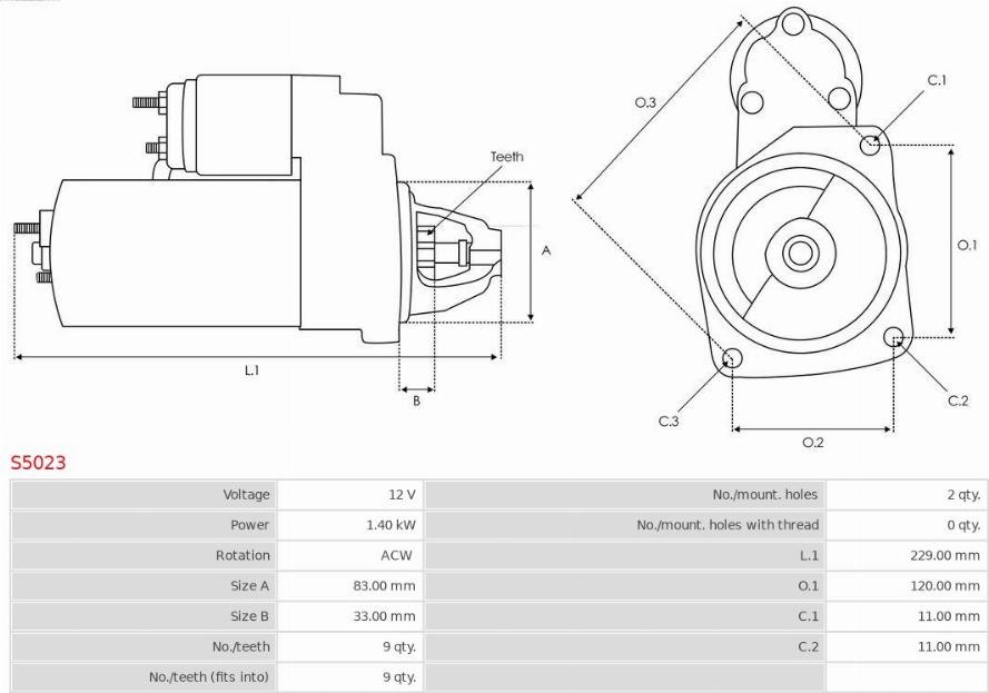 AS-PL S5023 - Starter onlydrive.pro