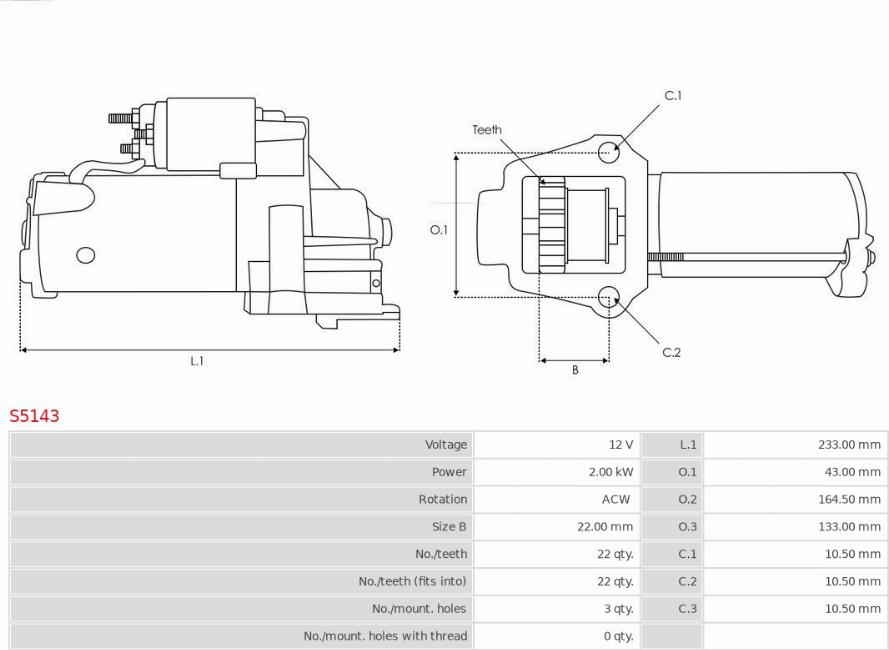 AS-PL S5143 - Starter onlydrive.pro