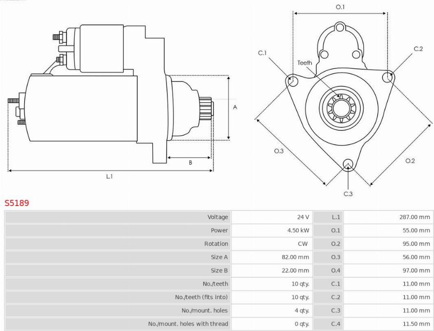 AS-PL S5189 - Starter onlydrive.pro