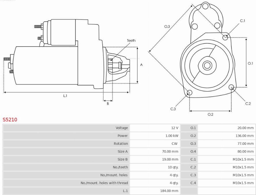 AS-PL S5210 - Starter onlydrive.pro