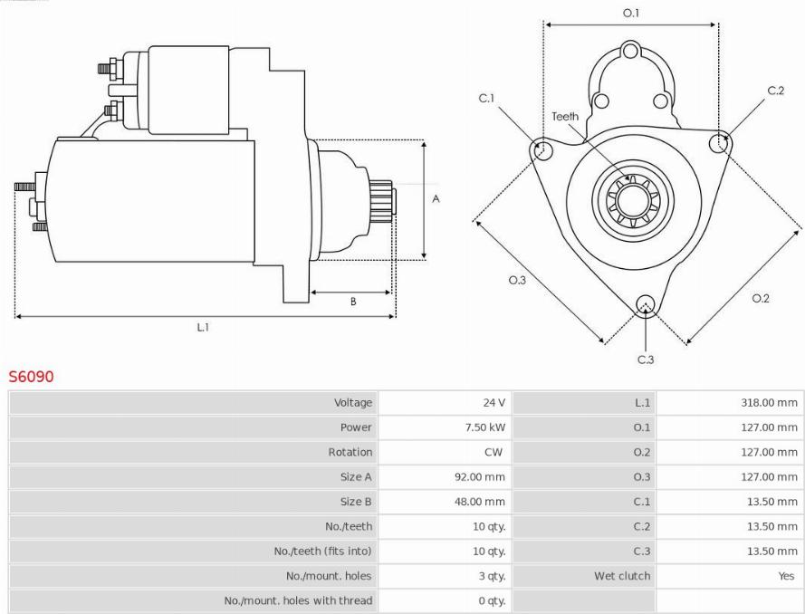 AS-PL S6090 - Starter onlydrive.pro