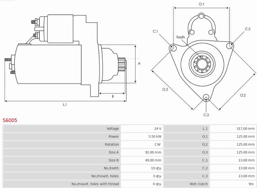 AS-PL S6005 - Starter onlydrive.pro