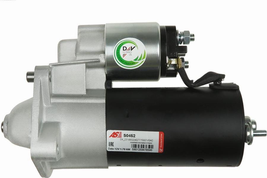 AS-PL S0452 - Starter onlydrive.pro