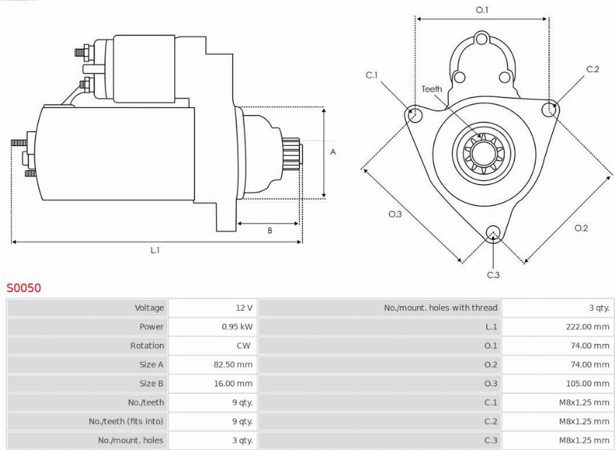 AS-PL S0050 - Starter onlydrive.pro