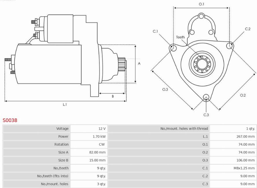 AS-PL S0038 - Starter onlydrive.pro