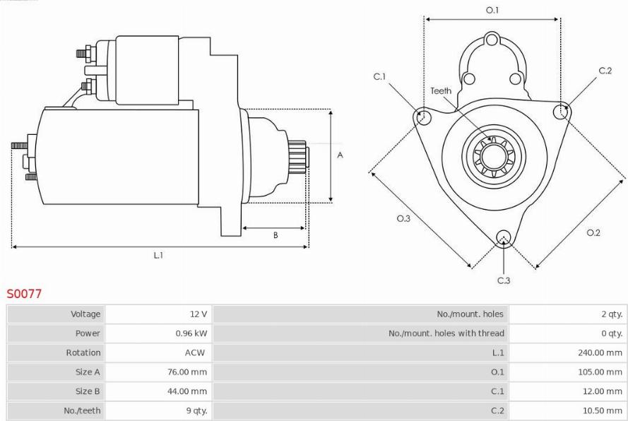 AS-PL S0077 - Starter onlydrive.pro