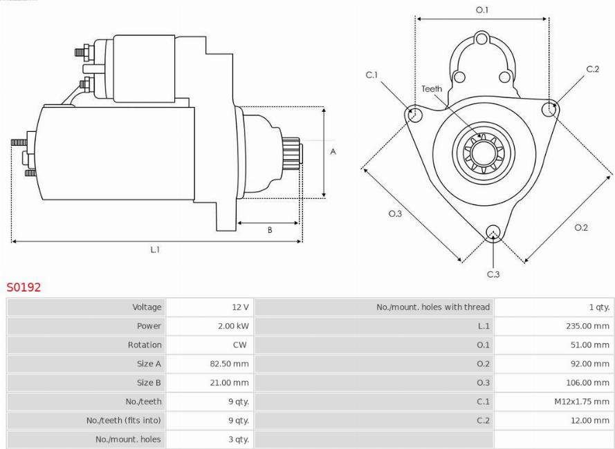 AS-PL S0192 - Starter onlydrive.pro