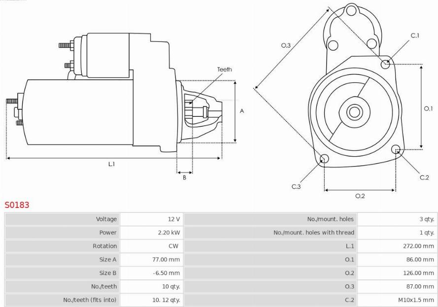 AS-PL S0183 - Starter onlydrive.pro