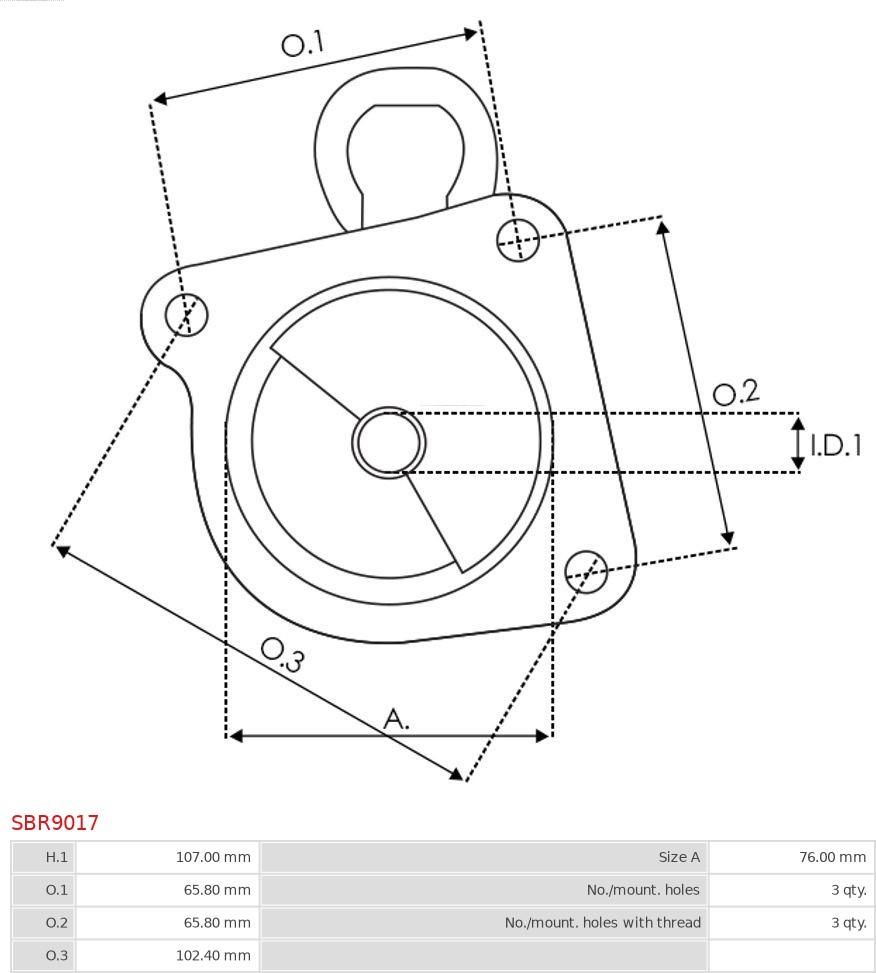 AS-PL SBR9017 - Starterikaas,Karburaator onlydrive.pro