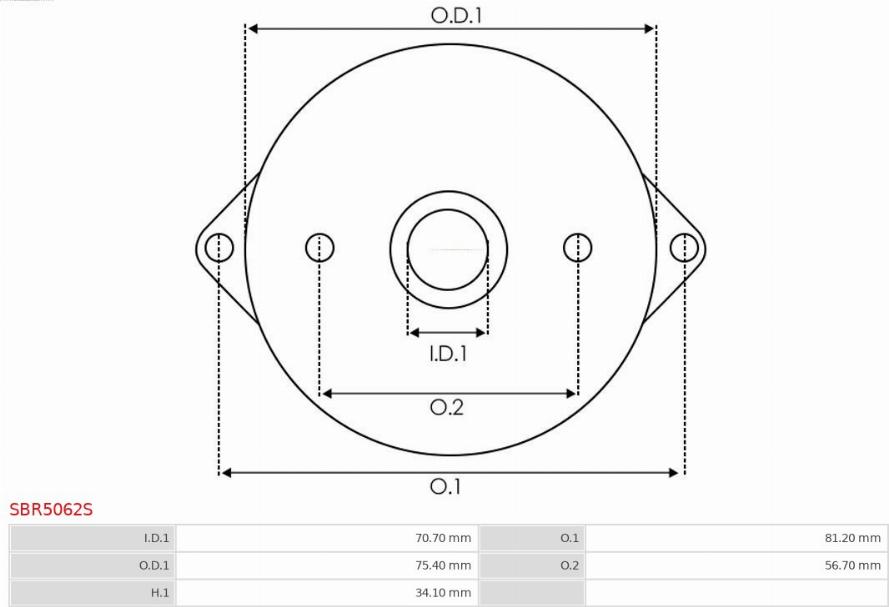 AS-PL SBR5062S - Starter Lid, carburettor onlydrive.pro