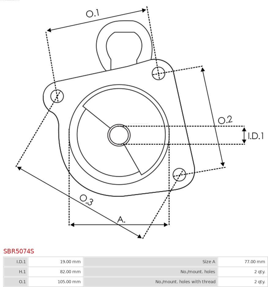 AS-PL SBR5074S - Starter Lid, carburettor onlydrive.pro