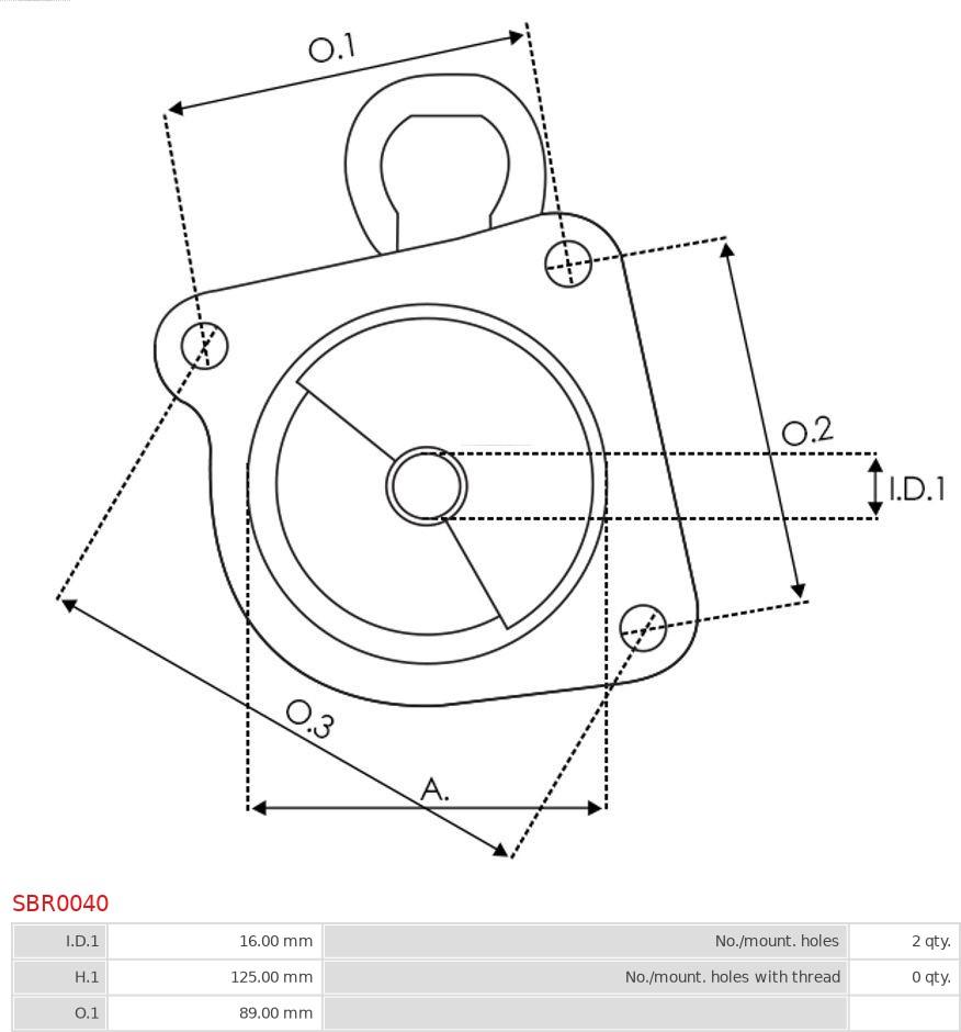 AS-PL SBR0040 - Starter Lid, carburettor onlydrive.pro