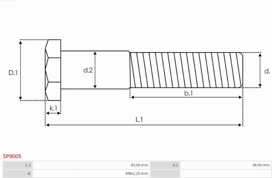 AS-PL SP9005 - Repair Kit, starter onlydrive.pro