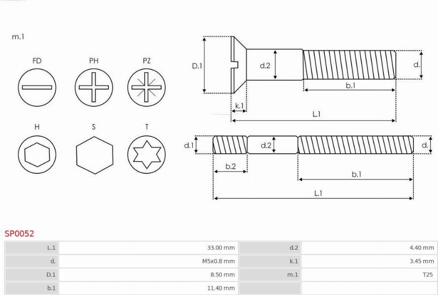 AS-PL SP0052 - Remondikomplekt,generaator onlydrive.pro