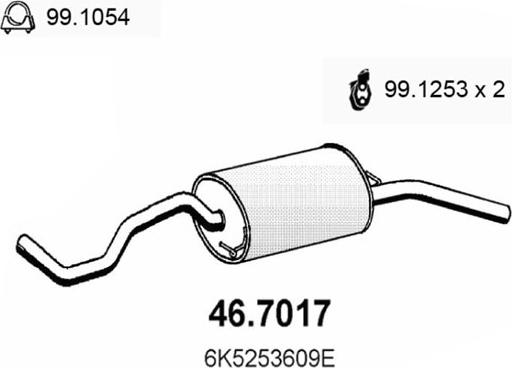 ASSO 46.7017 - End Silencer onlydrive.pro