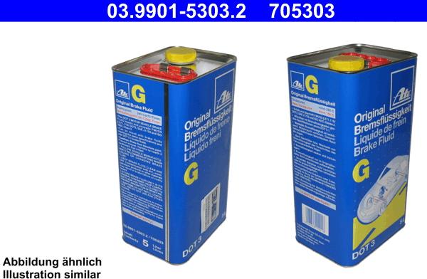 ATE 03.9901-5303.2 - Brake Fluid onlydrive.pro