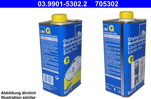 ATE 03.9901-5302.2 - Brake Fluid onlydrive.pro