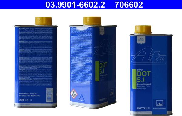 ATE 03.9901-6602.2 - Brake Fluid onlydrive.pro