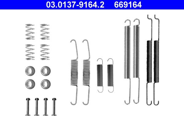 ATE 03.0137-9164.2 - Accessory Kit, brake shoes onlydrive.pro