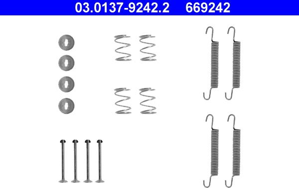 ATE 03.0137-9242.2 - Комплектующие, стояночная тормозная система onlydrive.pro